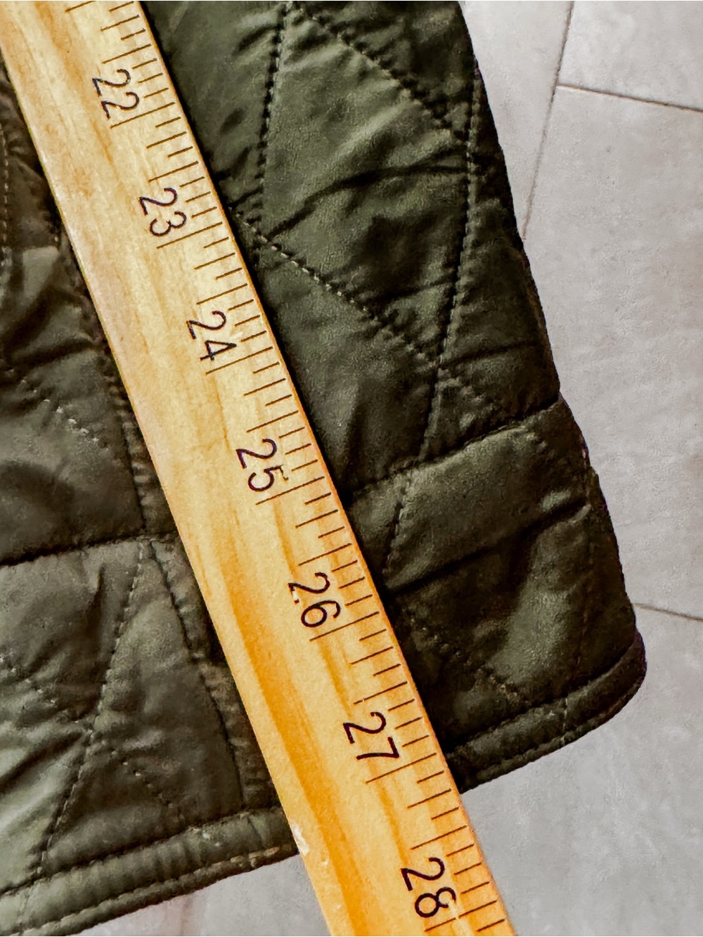 Barbour Annandale Olive Green Classic Quilted Jacket EUC Sz US 14 - Picture 10 of 10